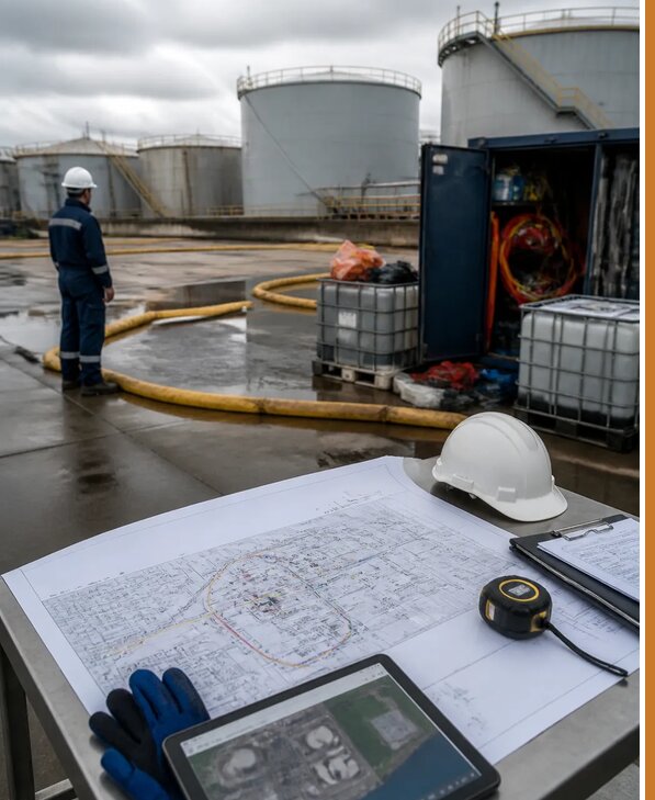 Разработка плана ликвидации разливов нефти в Иванове